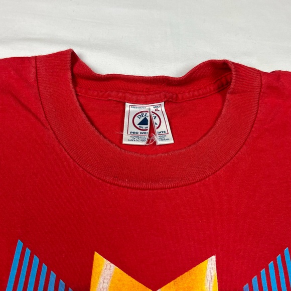 Vtg Daytona Bike Week Mens Biker T-Shirt XL 90s Red Double Sided Motorcycle A2 - Picture 6 of 9